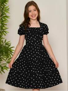 Teen Girls Dresses - 黑白 - 查看 2