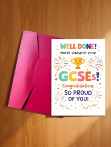 2 Cards Congratulating Exam Success (With Envelopes) - These Cards Feature An Imaginative Cartoon Trophy Design, Perfect For Graduation Parties, Opening Ceremonies, Themed Parties, Birthdays, Weddings And Anniversaries. - A - View 13