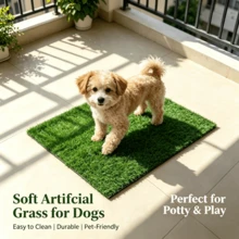Dog Lawn Toilet, Artificial Grass Pet Pee Pad For Small, Medium And Large Dogs, Dog Toilet Training Pad To Solve Random Urination Problems, Easy To Clean, Anti-Stain, Leak-Proof Pet Supplies Balcony Carpet Grass Mat - 40 X 50 X 1.5 cm - View 5