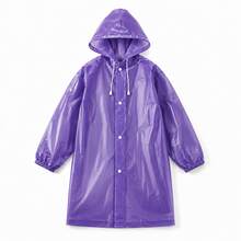 Reinforced And Reusable Kids' Waterproof - Purple - View 5