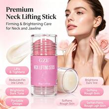 GZE Barra Levanta Cuello 40g/1.41oz Bola Rodante Barra Reafirmante de Cuello Portátil Crema Antienvejecimiento Reafirmante de Cuello Suaviza Líneas del Cuello Levanta la Línea de la Mandíbula - 40g - Ver 7