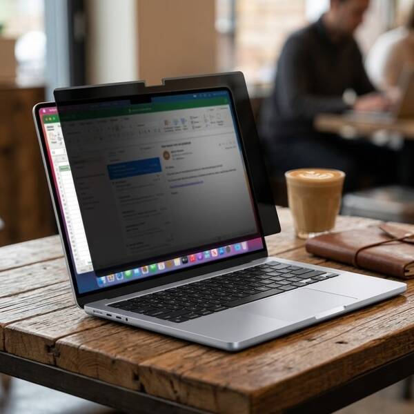 Protector de pantalla de privacidad adhesivo completo para MacBook NEO, película anti espía y anti reflejo para pantalla de portátil, regalo de vacaciones