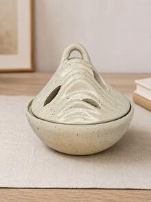1pc Vintage Zen-Style Landscape Incense Burner, Suitable For Indoor Home Use - Cangshan - View 14