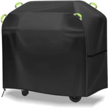 210D Outdoor BBQ Grill Cover, Waterproof Dustproof UV Resistant Barbecue Protector With Handles & Snap Fasteners, Comes With Storage Bag For Garden Camping Picnic - Handle - View 15