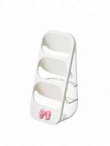 2/1pc Large Capacity 3-Tier Slanted Marker Holder, Transparent Visible Pen Holder, Office Stationery Supplies Desk Organizer Storage Rack, Storage Box, Multi-Functional Storage Box, Suitable For Pens, -Space-Saving Desktop Accessory, Back To School Gift - A - View 10