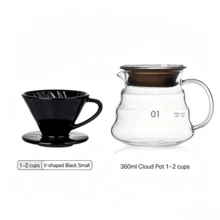 Cangkir Saringan Kopi Keramik, Set Kopi Tetes Manual, Corong Saringan, Jaring Saringan Bubuk Kopi, Saringan Teko Kopi Luar Ruangan - MultiWarna - View 21