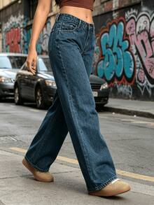 Women Jeans - Blue - View 6