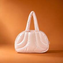 Adidas (ADIDAS) MINI BOWLING BAG 金屬光澤亮面運動保齡球包手提包 IY7040 - 粉色 - 查看 3