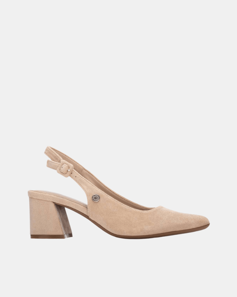 REFRESH 175087 Zapatos Fiesta Mujer Beige