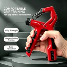 Adjustable Grip Strength Trainer, Multi-Color Options, 11–330 Lbs Resistance Forearm Exerciser, Ergonomic Non-Slip Handle, Suitable For Strength Training, Daily Fitness, Weightlifting, Rock Climbing, Gym Training Grip Strength Equipment - Hand Grip Strengthener - View 2
