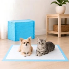Disposable Pet Pads - Super Absorbent Puppy Training Pads, Suitable For Dogs, Cats, Rabbits, Guinea Pigs, Other Small Animals' Potty Training Pee Pads Quick-Drying Multi-Pack Disposable Pet Pads - 60*90cm - View 2