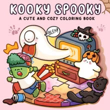 GDTME Otoño Espeluznante: Libro para Colorear para Adultos, Libro para Colorear para Niños, 24 Páginas de Garabatos de Fantasmas Lindos, Otoño/Invierno, Actividad de Colorear Padres-Hijos, Sanación, Adecuado para Niñas, Niños, Cumpleaños, Aniversario, Regalo de Vacaciones, Regreso a la Escuela, Halloween, Navidad, 7.9x7.9'', Mejorando la Creatividad, Bellamente Diseñado - Otoño terrorífico - Ver 8