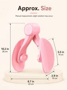 Leg Trainer Pelvic Floor Trainer Kegel Thigh Squeezer Inner Thigh G.D Square Buckle Pelvic Floor Muscle Leg Trainer Hip Trainer Strength Training Portable Home Pelvic Floor Muscle Exerciser Suitable For Postpartum Recovery Training - Multicolor - View 10