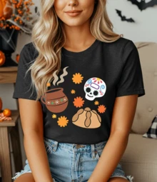 Women T-Shirts - Black - View 5