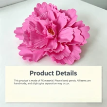 Large Peony Flower Decoration, Realistic Artificial Flower, Wedding Party Prop, DIY Craft, Living Room Decor, Indoor/Outdoor Decor, Gift, Birthday, Graduation - Multicolor - View 9