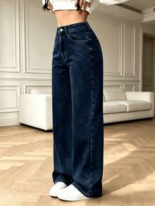 Women Jeans - Gray-blue - View 1