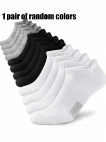 10 Pairs Ankle Socks For Running And Hiking, Compression Support, Breathable Cushioning, Invisible Socks, Unisex (1/3/6/9/10 Pairs) - Multicolor - View 19