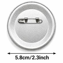 1pc Kid A Rock Album Pattern Pin Badge, Button Brooch, Suitable For Clothing, Bags, Backpacks, Gift For Music Lovers - A - View 3