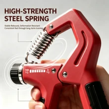 Adjustable Grip Strength Trainer, Multi-Color Options, 11–330 Lbs Resistance Forearm Exerciser, Ergonomic Non-Slip Handle, Suitable For Strength Training, Daily Fitness, Weightlifting, Rock Climbing, Gym Training Grip Strength Equipment - Hand Grip Strengthener - View 5