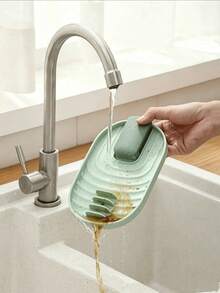 1pc Foldable Kitchen Lid Rack, Multiple Colors Available, Simple And Convenient Hanging Lid Storage Rack - View 7