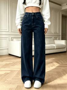 Women Jeans - Gray-blue - View 3