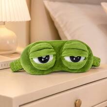 Cute Frog Sleep Eye Mask, Eye Protection, Soft And Comfortable Eye Mask For Napping, Power Outage, Travel Essential - A - View 7