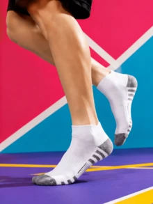 20 pares de calcetines absorbentes de sudor y calcetines deportivos - Multicolor - Ver 3