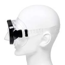 1 buah Masker Snorkeling Dewasa, Lensa Kaca Tempered, Masker Selam Pandangan Luas, Tali yang Dapat Diatur, Unisex, Cocok untuk Berenang, Snorkeling, Liburan Pantai, dan Latihan Bawah Air - Biru - View 3