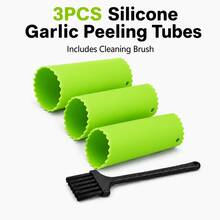 Garlic Peeling Tool, Silicone Garlic Peeler, Manual Garlic Press, Garlic Peeler, Kitchen Tool - Multicolor - View 15