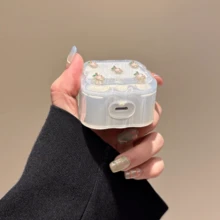 5件組亮片樹脂鬱金香設計 20W 英國插頭充電器與線材保護套 - 粉紅色花朵 - 查看 4