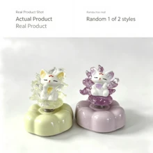 1pc Lucky Nine-Tailed Fox Spinner, 360° Rotatable, Perfect For Theme Party Decoration, Office Desk, School And Other Places, Also A Great Gift For Friends And Christmas - A - View 8