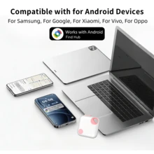 RSH Rechargeable Smart Tag, Compatible With Android Find Hub App (Android Only), Wireless Smart Tracker, Global Positioning Anti-Loss Device, Key Finder, Suitable For Keys, Bags, Wallets, Luggage, Pets, Privacy Protection And Multi-User Sharing - Multicolor - View 6