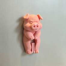 5件裝農場動物袋夾，可調節磁鐵，不使用時可附著在冰箱上。五隻堅固的小農場動物承擔重要使命——將您的咖啡、穀片、糖果和零食袋密封緊實。此系列包含：牛、 - A - 查看 10