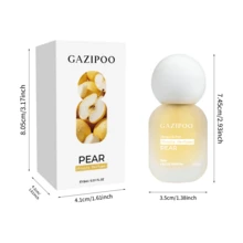 GAZIPOO Perfume Spray Frutado Floral 15ML, Manga/Uva/Cereja/Maçã Verde/Pera Múltiplos Aromas, Fragrância Corporal Portátil de Longa Duração para Trabalho, Estudo, Encontro, Jantar, Presente Ideal de Festival para Mulheres - sabor de pera - Visão 8