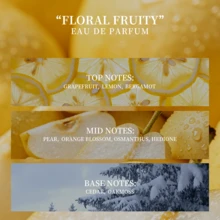 GAZIPOO Perfume Spray Frutado Floral 15ML, Manga/Uva/Cereja/Maçã Verde/Pera Múltiplos Aromas, Fragrância Corporal Portátil de Longa Duração para Trabalho, Estudo, Encontro, Jantar, Presente Ideal de Festival para Mulheres - sabor de pera - Visão 2