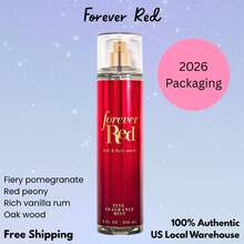 Bruma de fragancia de Bath & Body Works - Paquete de 1 (Tamaño completo - 8 OZ) - Por siempre rojo - Ver 1