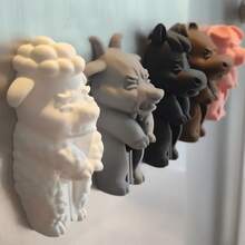 5件裝農場動物袋夾，可調節磁鐵，不使用時可附著在冰箱上。五隻堅固的小農場動物承擔重要使命——將您的咖啡、穀片、糖果和零食袋密封緊實。此系列包含：牛、 - A - 查看 9