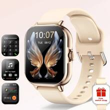 Reloj Inteligente, Llamadas/Marcación Inalámbrica, Múltiples Modos Deportivos, Recordatorio y Rechazo de Llamadas Entrantes, Notificación de SMS, Fondo de Pantalla Personalizable, Compatible con Sistemas IOS/Android - Multicolor - Ver 14