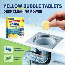 JAYSUING Pipe Cleaning Tablets, Effectively Dissolve Grease And Hair, Quickly Unclog Blockages, Suitable For Kitchen, Sink, Toilet And Drain Pipes, Effectively Maintain Home Drainage System. Deep Cleaning, Perfect Gift For Friends And Family During Holidays, Home Essential. (New And Old Models Will Be Shipped Randomly.) - Multiple - View 3