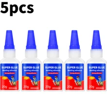 1/2pcs 401 Super Strong Instant Glue, 403 Metal Plastic Ceramic Rubber Wood Acrylic Adhesive, Suitable For Billiard Tips, Hair Accessories, Jewelry, Shoe Repair, 502 Quick Drying Glue - Blue - View 14