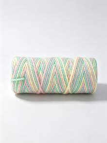 Hemp Cord Spool - Hemp String - Made With Love -Cord Thread For Jewelry Making, Macrame, Scrapbooking, DIY, & More - Variegated Rainbow - Color - View 14