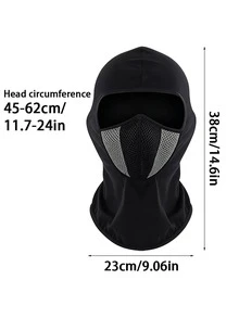 1/2/3/4/5pcs Mesh Breathable Full Face Balaclava, Ventilated Windproof Dustproof Motorcycle Helmet Liner Mask, Sweat-Absorbing Riding Neck Warmer Headgear, Suitable For Motorcycle And Racing - Multicolor - View 9