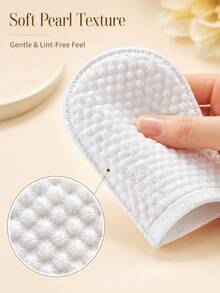 U-förmige Finger-Stil Make-up Entferner Pads, geeignet für Augen-, Lippen- und Gesichts-Make-up Entfernung. 3-in-1 Make-up Entferner und Reinigungspads, weiches und verdicktes Design. Geeignet zum Entfernen von Augen-Make-up, Lippenstift, Foundation und anderen Kosmetika. Beauty-Tool. - Übersicht 7