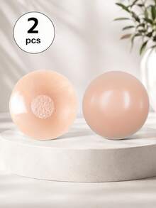 2/6/12 Female-Specific Nipple Covers, Reusable Nipple Covers. These Are Silicone-Material, Invisible And Reusable Nipple Covers, Also Equipped With A Portable Case. - Multicolor - View 10