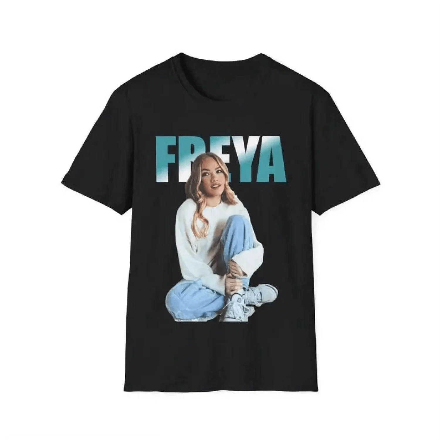 Women T-Shirts - 黑色 - 查看 1