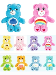 Care Bears 30-33cm Plush Doll Soft Fluffy Stuffed Bear Cartoon Character Plush Doll Children's Birthday Gift Home Decor Fan Collection - Multicolor - View 2