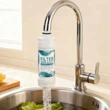 淋浴花灑水過濾器 水龍頭淨水器 淋浴過濾器 浴缸除氯淨水器 熱水器進水前置過濾器 洗衣機水龍頭過濾器 家用廚房水龍頭淨水過濾器 - 加強過濾器 - 查看 2