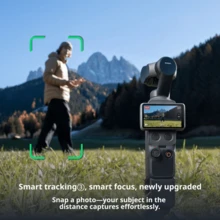 dji 1英吋口袋雲台相機 Pocket 4，3軸機械式增穩，4K 240fps 慢動作，10-Bit D-Log 專業調色，107GB 內建儲存，手持 Vlog 旅行相機，全新僅啟動 - 查看 7