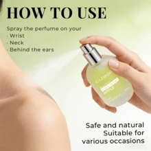 GAZIPOO 15ML Fruity Floral Perfume Spray, Mango/Grape/Cherry/Green Apple/Pear Multiple Scents, Long Lasting Portable Body Fragrance For Work Study Dating Dinner, Ideal Festival Gift For Women - Green Apple Flavor - View 5