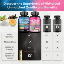 Miriyalyad Paquete de cápsulas de Rhodiola y raíz de valeriana para alivio del cortisol, combinado con fórmula de chasteberry, canela de Ceilán, inositol y berberina, suplemento vegano para la reducción diaria del estrés y el mantenimiento hormonal - 1 juego - Ver 6